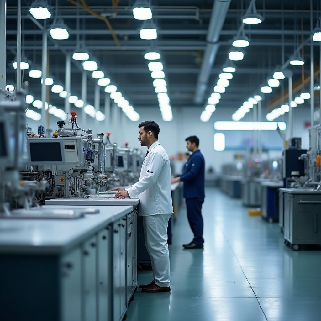 Modern Turkish manufacturing facility